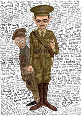Blackadder Goes Forth - Army Captain Unframed